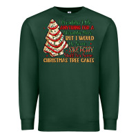 Sports Green sketchy stuff for some christmas tree cakes Premium Sweatshirt - MaliasSmallBusiness