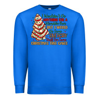 True Royal sketchy stuff for some christmas tree cakes Premium Sweatshirt - MaliasSmallBusiness