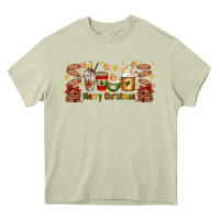 Mossy Christmas coffee cups Heavy Core Tee - Artiststas