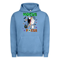 Pigment Pebble Blue Happy Halloween Urban Hoodie - NancyCooperArtShop