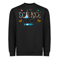 Black science teacher Heavyweight Sweatshirt - CowhideDigitalArt