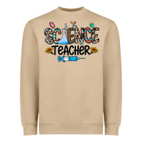 Mushroom science teacher Heavyweight Sweatshirt - CowhideDigitalArt