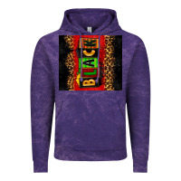 Cloud Purple Black Vintage Hoodie - Zillion Design Studio