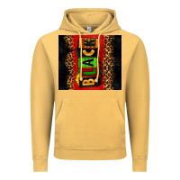 Vintage Mustard Black Vintage Hoodie - Zillion Design Studio