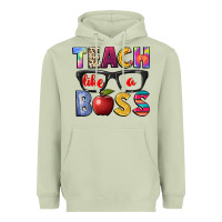 Matcha teach like a boss Heavyweight Hoodie - NancyCooperArtShop