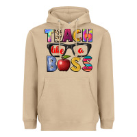 Mushroom teach like a boss Heavyweight Hoodie - NancyCooperArtShop