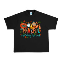 Black one thankful respiratory therapist Urban Heavy Tee - AdoDesignShop
