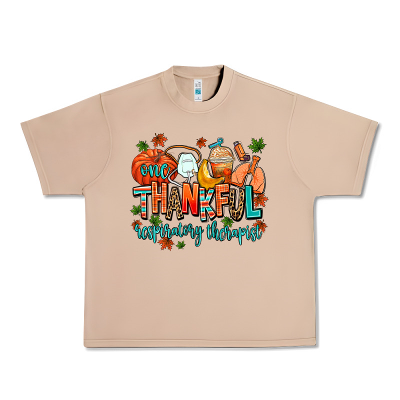 One Thankful Respiratory Therapist Urban Heavy Tee by AdoDesignShop | Teevron