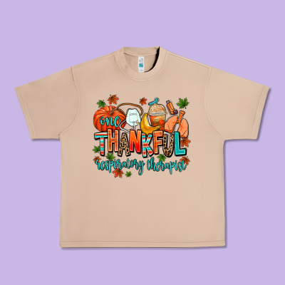 One Thankful Respiratory Therapist Urban Heavy Tee Designed By Adodesignshop