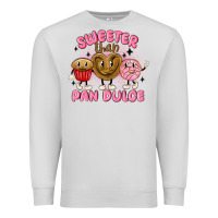 Dove Grey sweeter than pan dulce Premium Sweatshirt - MaliasSmallBusiness