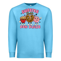 Ocean Blue sweeter than pan dulce Premium Sweatshirt - MaliasSmallBusiness