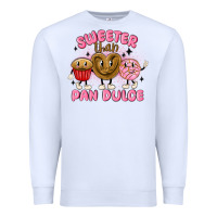 White sweeter than pan dulce Premium Sweatshirt - MaliasSmallBusiness