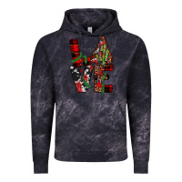 Cloud Black christmas love Vintage Hoodie - JahusDesignShop