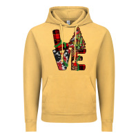 Vintage Mustard christmas love Vintage Hoodie - JahusDesignShop