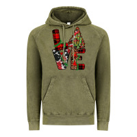 Vintage Olive christmas love Vintage Hoodie - JahusDesignShop