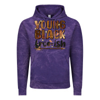 Cloud Purple Young black free-ish Vintage Hoodie - Zillion Design Studio