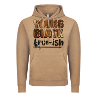 Vintage Coffee Young black free-ish Vintage Hoodie - Zillion Design Studio