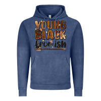 Vintage Denim Young black free-ish Vintage Hoodie - Zillion Design Studio
