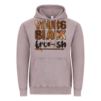 Vintage Zinc Young black free-ish Vintage Hoodie - Zillion Design Studio