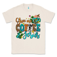 Natural gıve me coffee and jesus Classic Tee - AdoDesignShop