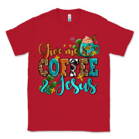 Red gıve me coffee and jesus Classic Tee - AdoDesignShop