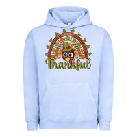 Pigment Grape Ice Turkey rainbow thankful thanksgiving Urban Hoodie - NancyCooperArtShop