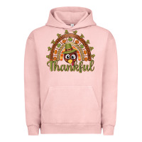 Pigment Salmon Turkey rainbow thankful thanksgiving Urban Hoodie - NancyCooperArtShop