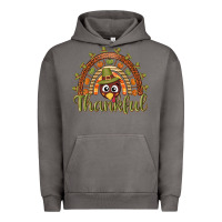 Pigment Tornado Turkey rainbow thankful thanksgiving Urban Hoodie - NancyCooperArtShop