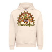 Sandshell Turkey rainbow thankful thanksgiving Urban Hoodie - NancyCooperArtShop