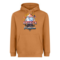 Meerkat America ice cream Heavyweight Hoodie - NancyCooperArtShop