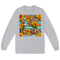Moon Dust serape leopard seamless pattern Long Sleeve Tee - BundleAndBundleShop