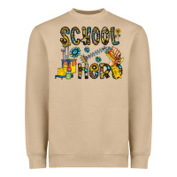Mushroom school hero Heavyweight Sweatshirt - CowhideDigitalArt