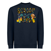 Navy school hero Heavyweight Sweatshirt - CowhideDigitalArt