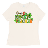 Bone one lucky teacher Ladies Tee - AdoDesignShop