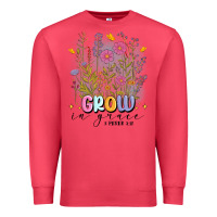Cardinal grow in grace Premium Sweatshirt - MaliasSmallBusiness