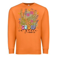 Carrot grow in grace Premium Sweatshirt - MaliasSmallBusiness