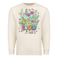 Sandshell grow in grace Premium Sweatshirt - MaliasSmallBusiness