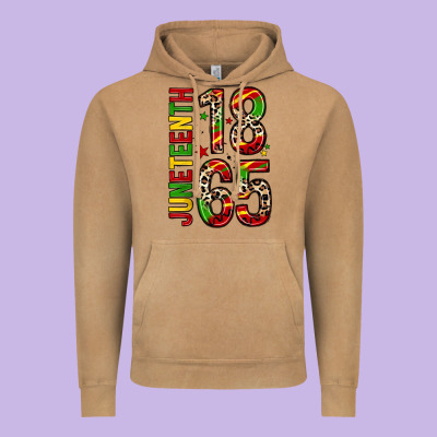 1865 Juneteenth Vintage Hoodie Designed By Zillion Design Studio