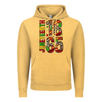 Vintage Mustard 1865 Juneteenth Vintage Hoodie - Zillion Design Studio