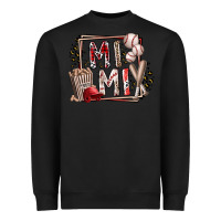 Black mimi baseball Heavyweight Sweatshirt - RacoonDesign