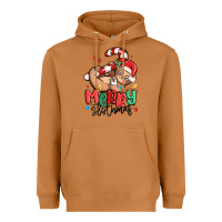 Meerkat merry slothmas Heavyweight Hoodie - MaliasSmallBusiness