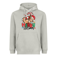 Moon Dust merry slothmas Heavyweight Hoodie - MaliasSmallBusiness