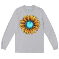 Moon Dust sunflower gemstone Long Sleeve Tee - JahusDesignShop