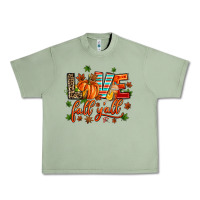 Oil Green love fall  yall Urban Heavy Tee - AdoDesignShop