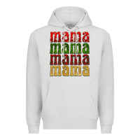 Dove Grey Christmas mama Premium Hoodie - BarkalooDesign