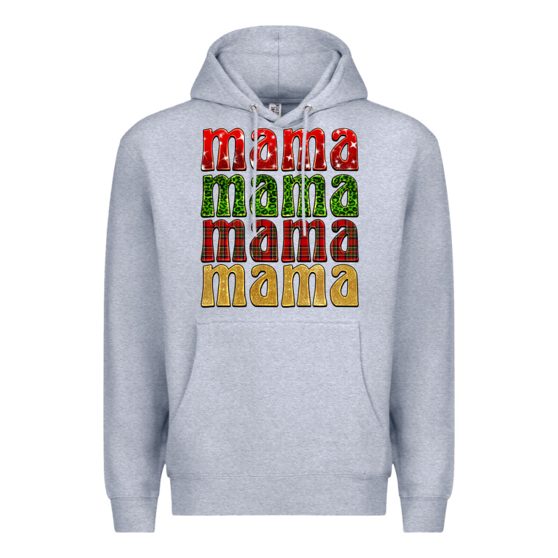 Christmas Mama Premium Hoodie by BarkalooDesign | Teevron
