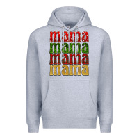 Heather Grey Christmas mama Premium Hoodie - BarkalooDesign