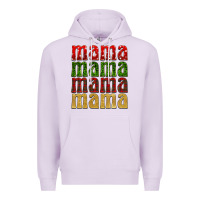 Lilac Christmas mama Premium Hoodie - BarkalooDesign