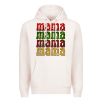 Pale Pink Christmas mama Premium Hoodie - BarkalooDesign