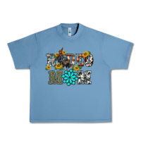 Pebble Blue western rodeo bullfighter mom turquoise gemstones  sunflowers Urban Heavy Tee - BarkalooDesign